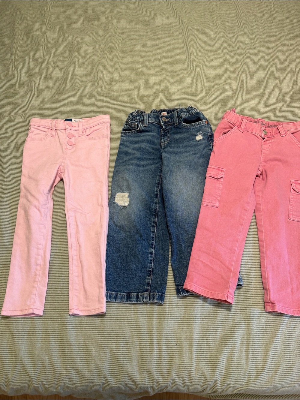 Old Navy and Cat and Jack 4T Girls Pink and Denim Jeans